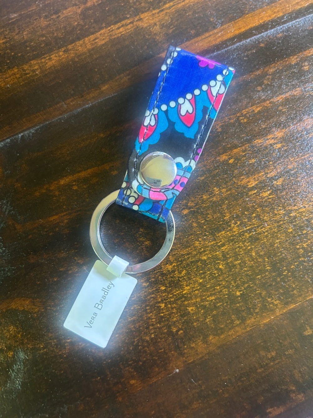 Vera Bradley, Factory Style Loop Keychain